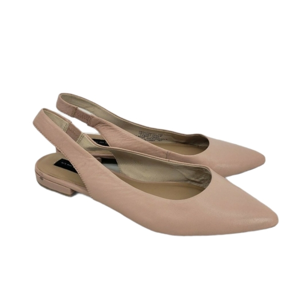 Steven By Steve Madden Shoes - Steven By Steve Madden Leo Pink Leather Flats